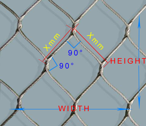 Good Perspective Stainless Steel Cage Mesh High Strength Easy Maintenance