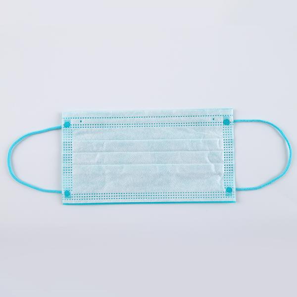 S&J 4-Ply Protective Preventive Disposable Pure Green Face Mask Respirator Medical Surgical Grade Earloop Daily Use Customizable