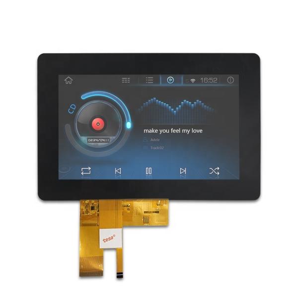 Industrial TFT LCD Module 800x480 450nits Surface Lumiannce Antiglare
