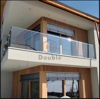 10mm Clear Tempered Glass Balcony Railing for Indoor Outdoor Use