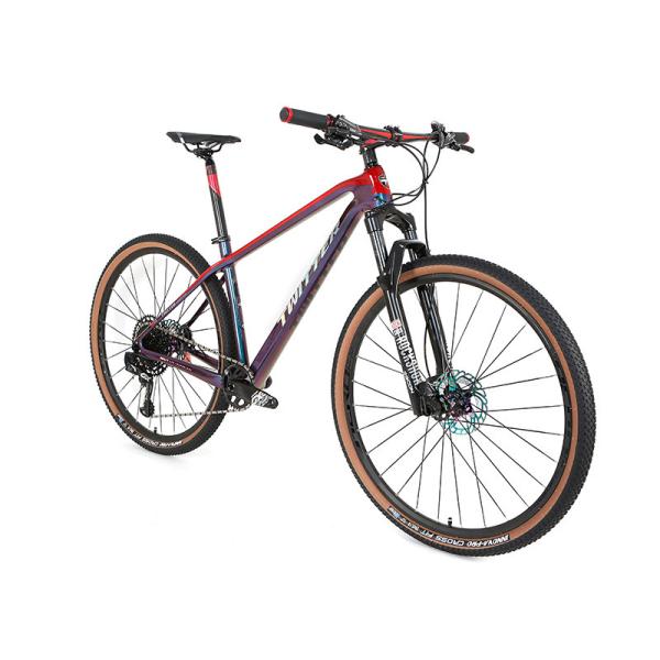 Лидирующее МАКСИМАЛЬНОЕ волокно Montain углерода T900 велосипед подвес вилки тарельчатого тормоза MTB скорости SRAM SX 12