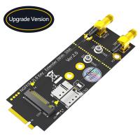 M.2 (NGFF) Adaptateur clé B avec carte SIM et antenne pour module 3G/4G/5G