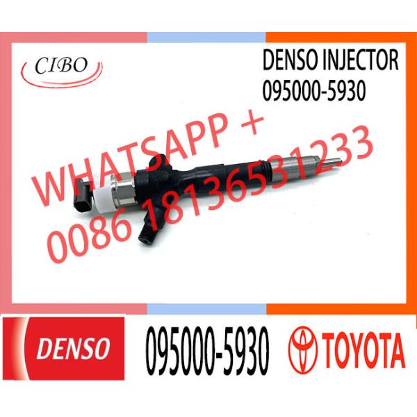 common rail injector 095000-5930 for toyota truck diesel pump injector 23670-09060 for toyota high pressure engine