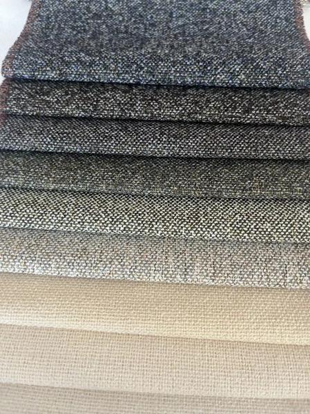 Waterproof High Durability Plain Linen Fabric Linen Polyester Blend Fabric