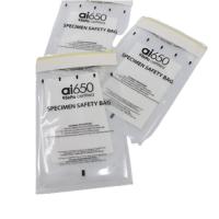 Bolso del transporte del espécimen del claro 95kPa del polietileno con el cierre adhesivo piezosensible