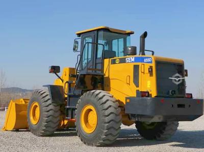 5 Ton SEM 655D Wheel Loader with 162kW Weichai Engine Hot Sale in Kenya