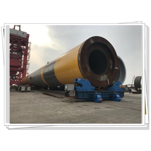 Выпускные экзамены Monopiles вращателя энергии ветера с суши сваривая собирают линию