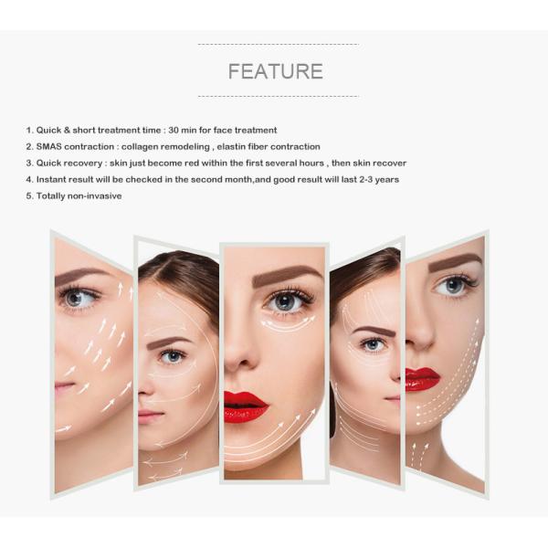 Anti Aging Home Hifu Machine 3mm - 6mm Standard Handpieces Fast Access