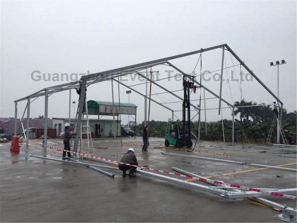 Modular Type A Frame Tent With Waterproof Fireproof Structur 25*100 Meter