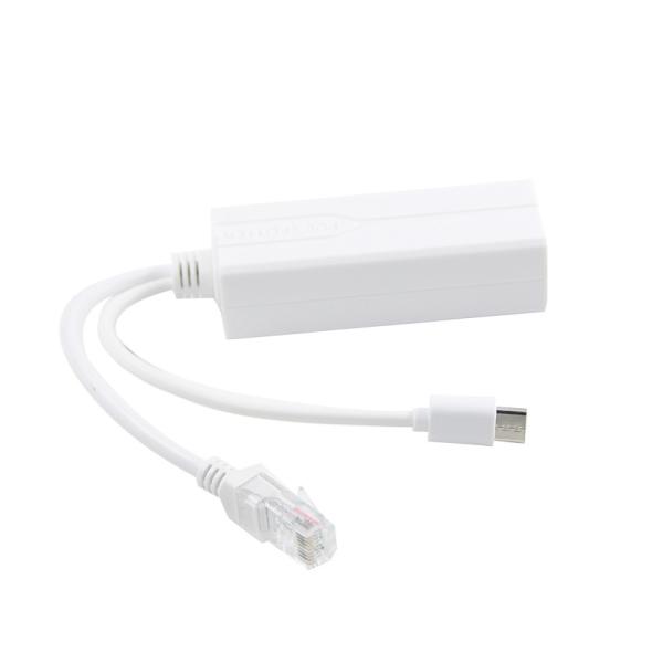 48V to 12V POE Splitter with Full-Duplex 1Gbps Ethernet