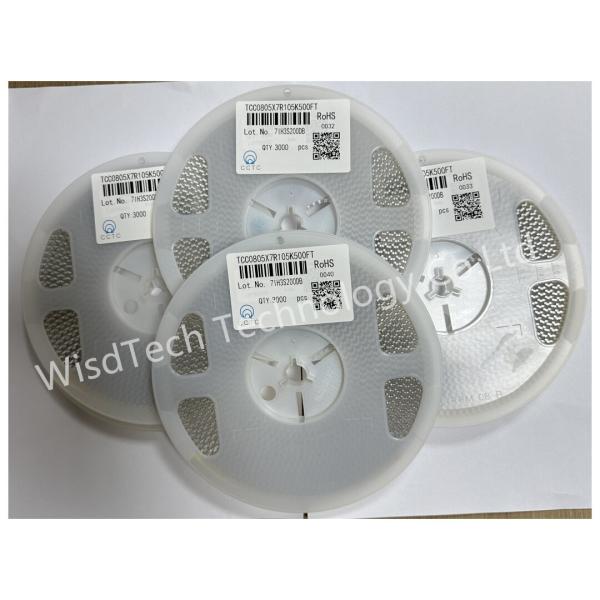 Ceramic Capacitors TCC0805X7R105K100FT Multilayer chip ceramic capacitors  CCTC 0805 X7R 105 10V   SMD  capacitor MLCC