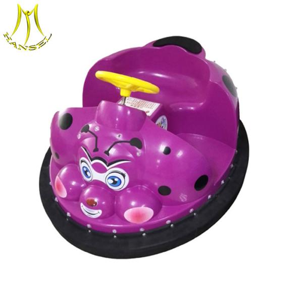 Hansel kids outdoor amusement park for sales plastic bumper car 24 volt ride on car