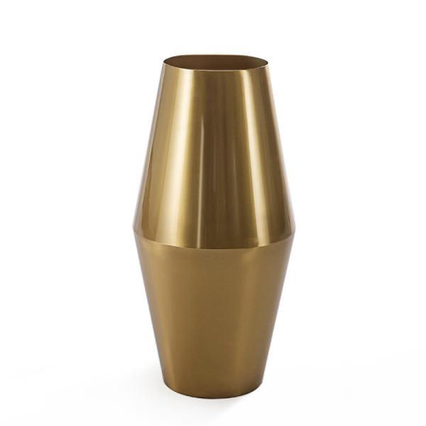 1 Short Pot And 1 Tall Pot Set Brushed Stainless Steel Planters D60cm H60cm