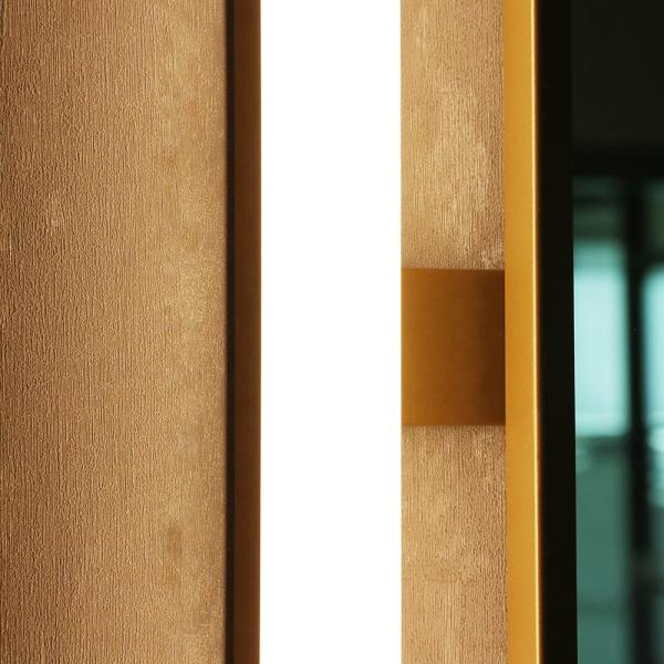 5 мм экологическое серебряное зеркало круглая форма ванная комната Стенная установка светодиодное освещенное зеркало