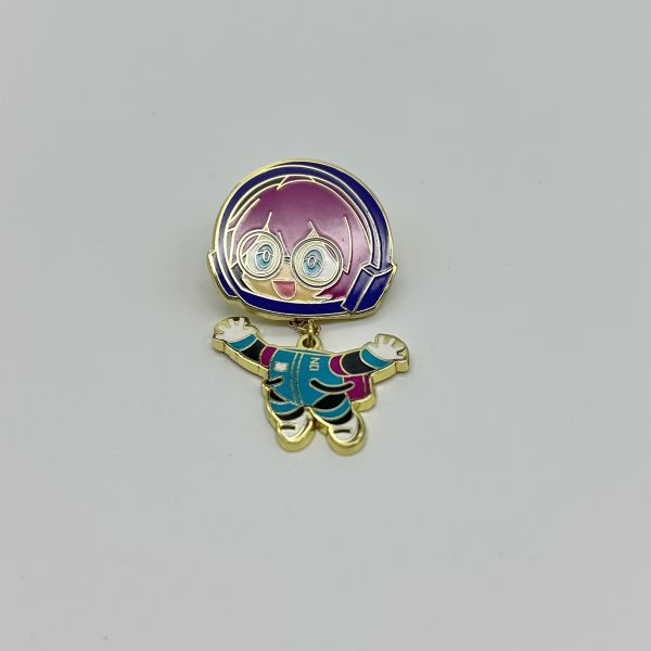 Zebra Pattern Awareness Ribbon Enamel Pin – Medical Condition Advocacy Brooch for Backpacks
