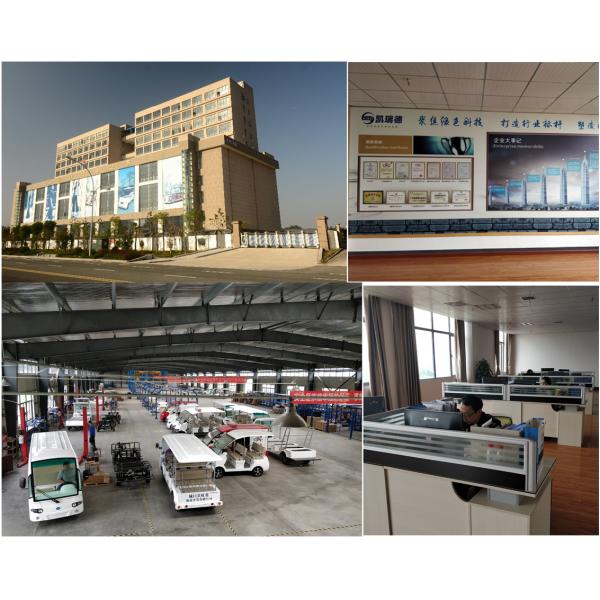 Фары СИД 4 места бьют тележку гольфа автомобиля электрическую с поясом нейлона для сумки гольфа