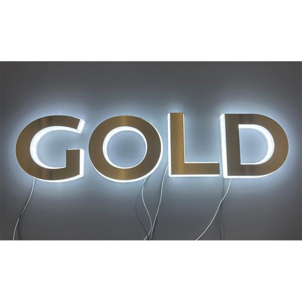 Latest Design Led Small Channel Letters Wall Mount Acrylic Sign Board Words