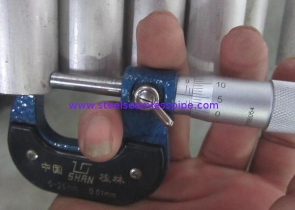 S31254 tubulações de aço inoxidável frente e verso da espessura 2.11mm para o equipamento do controle de poluição