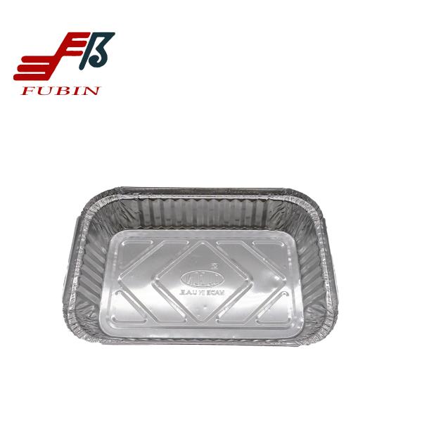 alufolie Food grade packing foil takeaway food container packaging aluminum foil box barbecue grill special