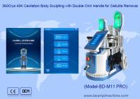 360 Cryo 40K Cavitation Body Sculpting With Double Chin Handle For Cellulite Removal