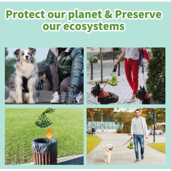 Изготовленная на заказ сумка кормы сумки 100% Biodegradable Eco кормы собаки майцены дружелюбная Compostable