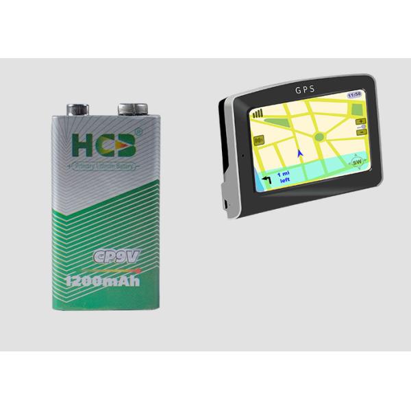 CP9V 3CP502440 Lithium Primary Battery , Lithium Manganese Dioxide Batteries 1200mAh 450Wh / Kg