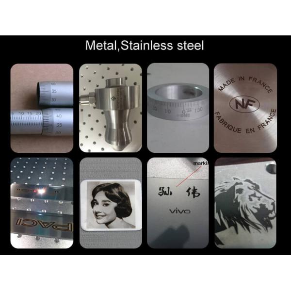 Industrial Laser Marking Machine desktop marking on metal , Fibre Laser Marking Machine