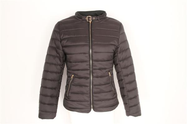 Junior ladies coats, Women's padded jacket, Fashion design, Fur lining, Metal zipper