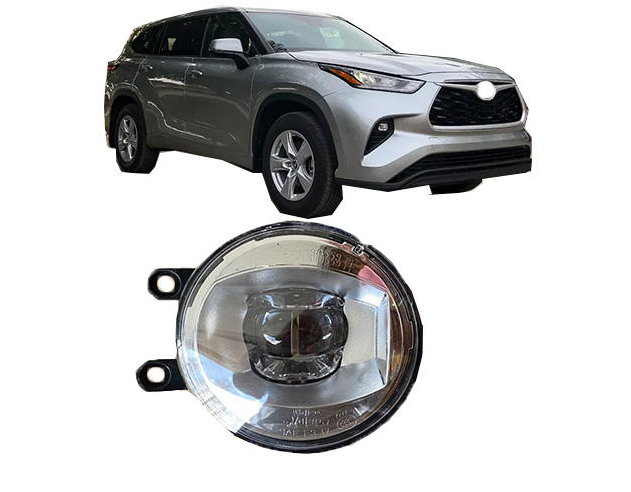 Automotive Fog Lamp Component OE PT413‑42190 Strong Light Penetration For Highlander US Model