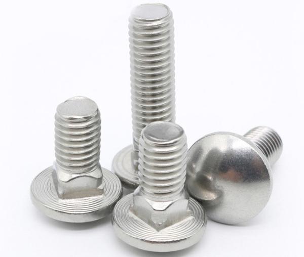 Stainless Steel Mushroom Round Head Square Neck Bolts DIN 603 Carriage Bolt