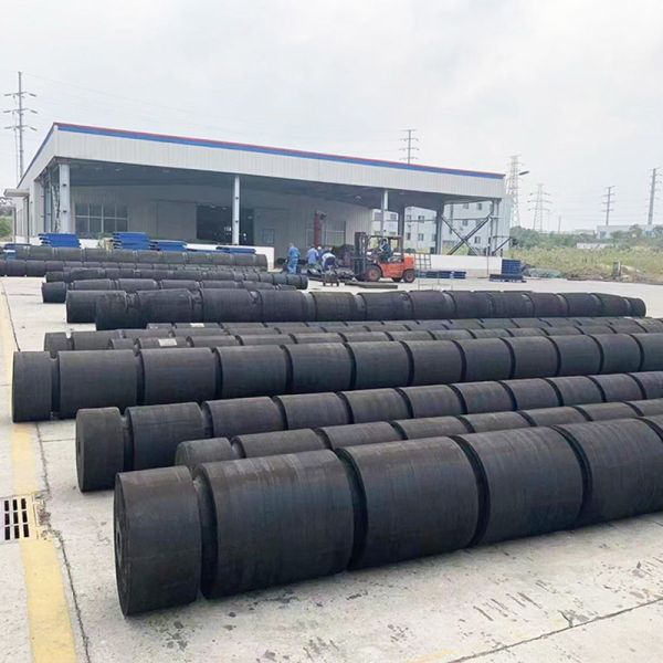 Dock Rubber Fender Heavy Duty Protection High Absorption Reliable Use