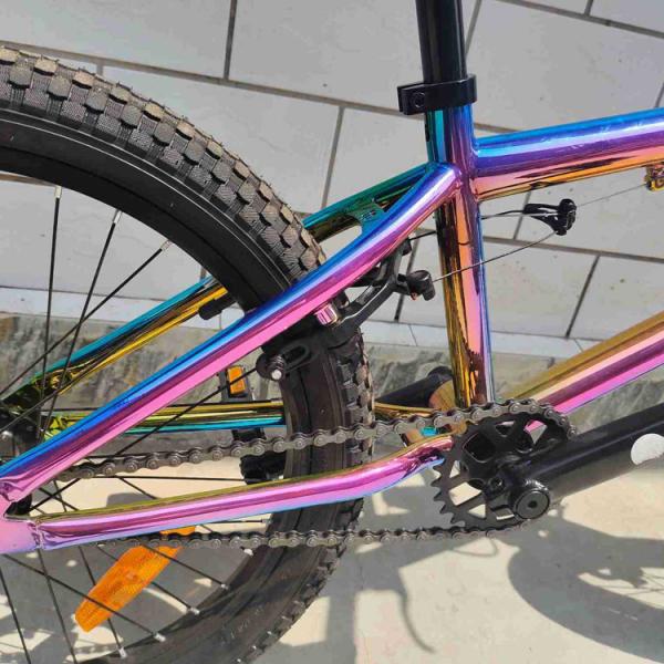 Carbon Steel 20 Inch BMX Freestyle Bicycle , BMX Stunt Bikes Single Speed