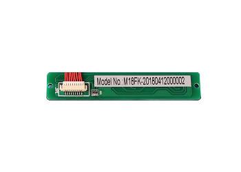 Teclado numérico militar impermeável da matriz do silicone de 6 chaves IP67
