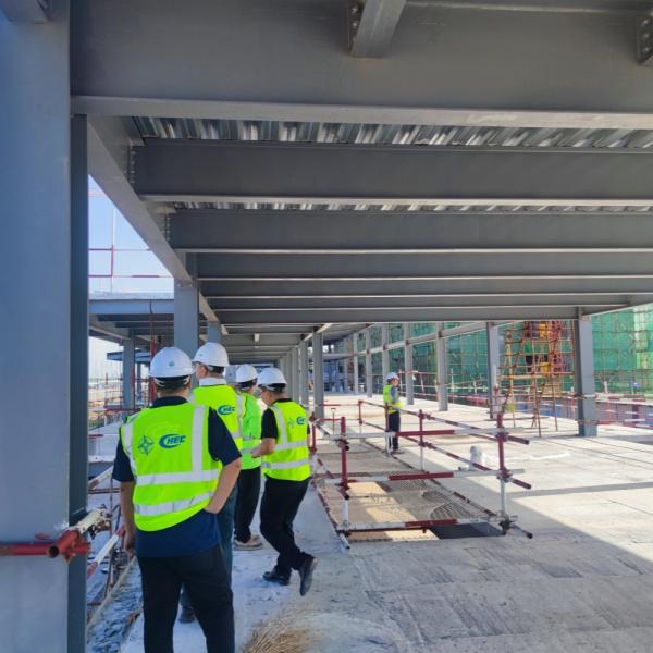 Prefab Steel Structure Warehouse Building Q235B Q355B 50 Years Life