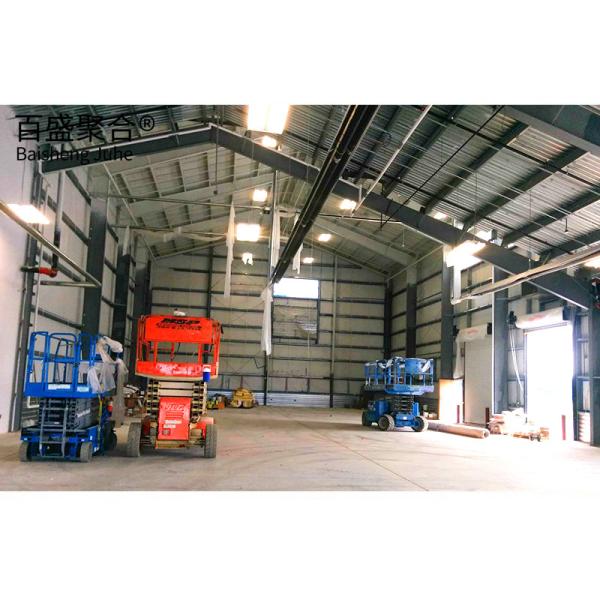 Prefabricados com estrutura de estrutura de aço leve de grande comprimento e grau de aço Q355 Q235B