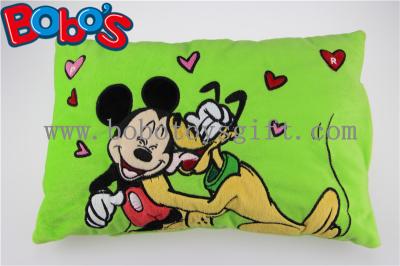 Factory Sale Plush Embroidery Character Pillows Stuffed Recorder Cushion