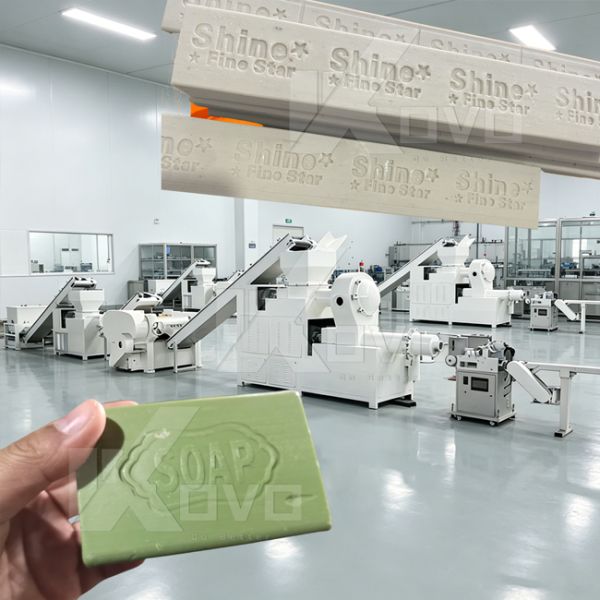 LOVO LOVO-300 Fully Automatic 380V Soap Machine Line 100-300kg/h Bar Soap Making Easy Operate Small Mall-Scale Manufacturing