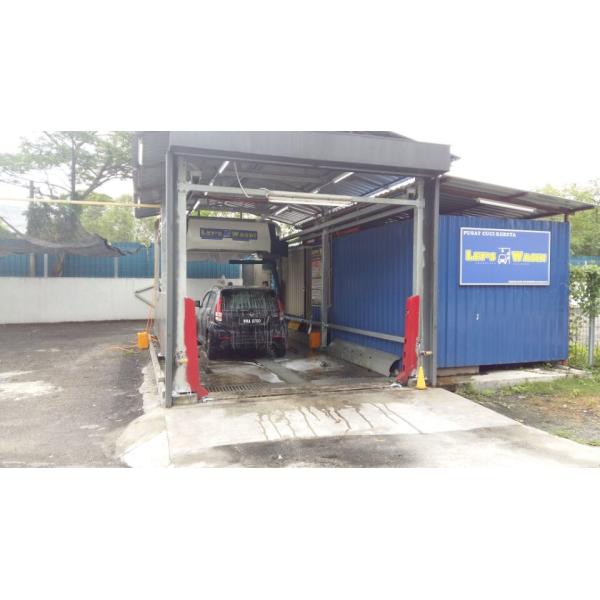 PLC Control Stainless Steel 8000mm 24hr Automatic Car Wash