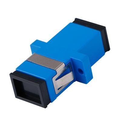 Adaptador simples da fibra ótica do SC APC UPC do acoplador ótico da flange