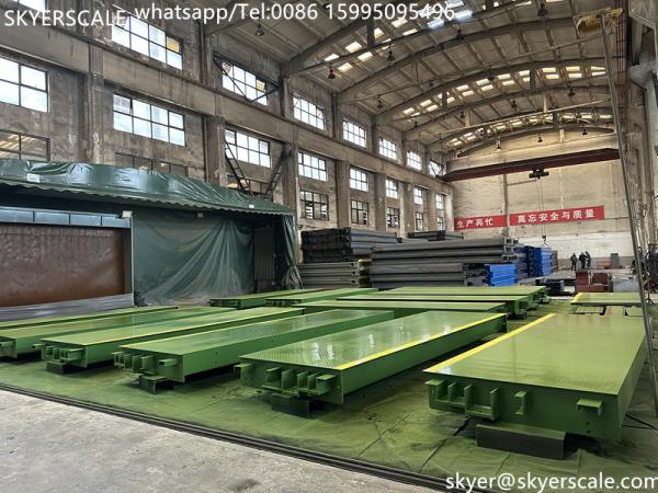 Balanzas de camiones pesados de alta calidad de 3 m de ancho 10 m de longitud 60 t