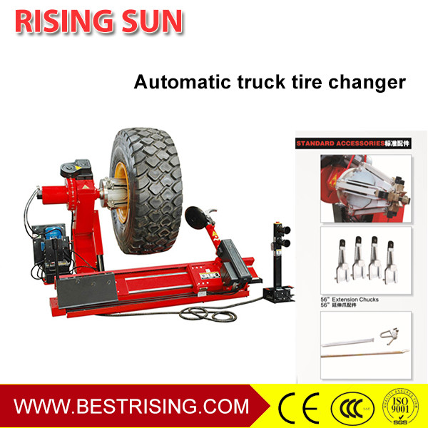 Full automatic tractor tire changer with CE