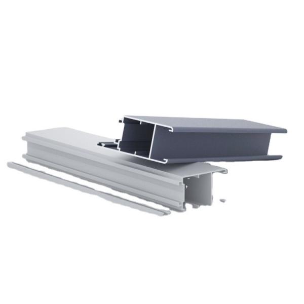 T52 6063 Aluminum Casement Window Profile Powder Coated