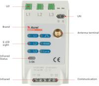 AEW100-D36X Lora Power Meter inalámbrica 400a con el transformador corriente de la base partida 3