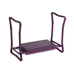 Garden Kneeler And Seat With Tool Pouch, Portable Folding Garden Stool, Heavy Duty Gardening Kneeling Bench