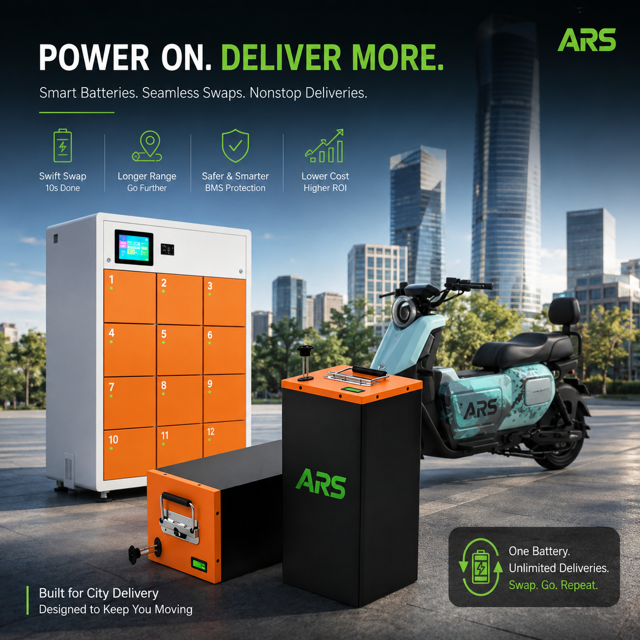 Wenbox U6 Electric Bike Battery Replacement – 60V 45Ah LiFePO4 Battery