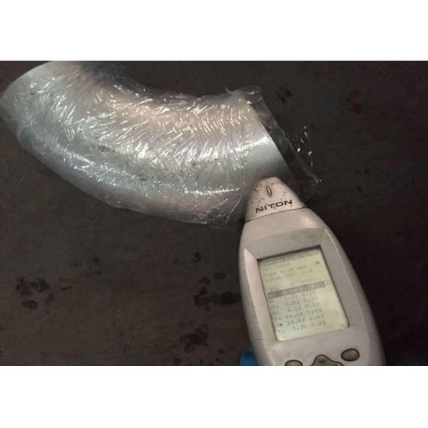 Inconel 625 Long Radius Alloy Steel Pipe Fittings UNS N06625 90 Degree Elbow