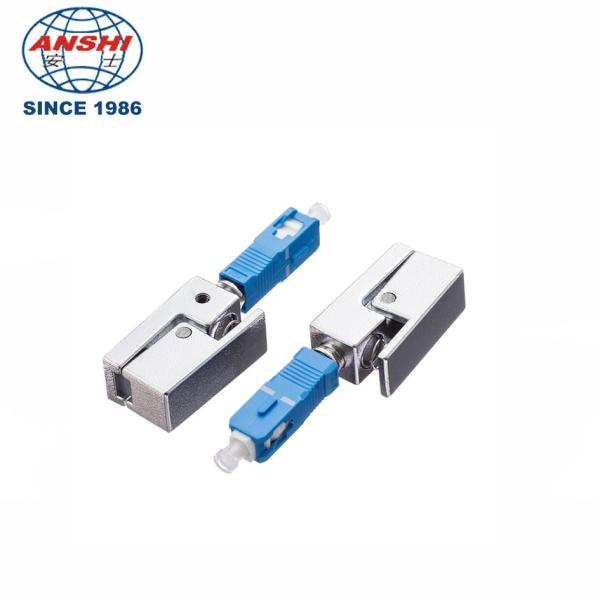 Проверка хвоста свиньи Надежный тип LC Обнаженный оптический адаптер для телекоммуникаций