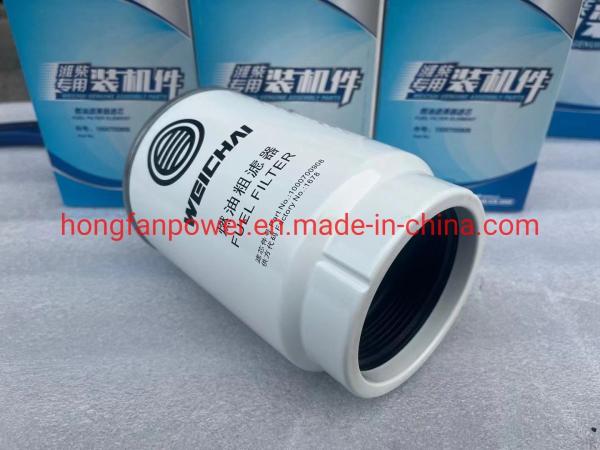 Engine Parts Filters to Weichai Engines Oil Filter 1008083387 Fuel Filter Coarse Fuel Filter