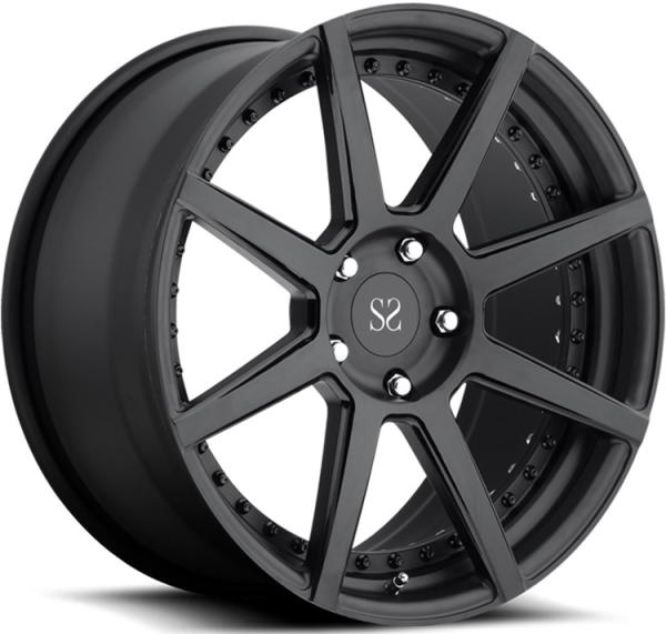 Gloss Black Customized Alloy Rims 5x112 21inch For Mercedes-Benz G550　 20inch 2-piece  Forged Wheels