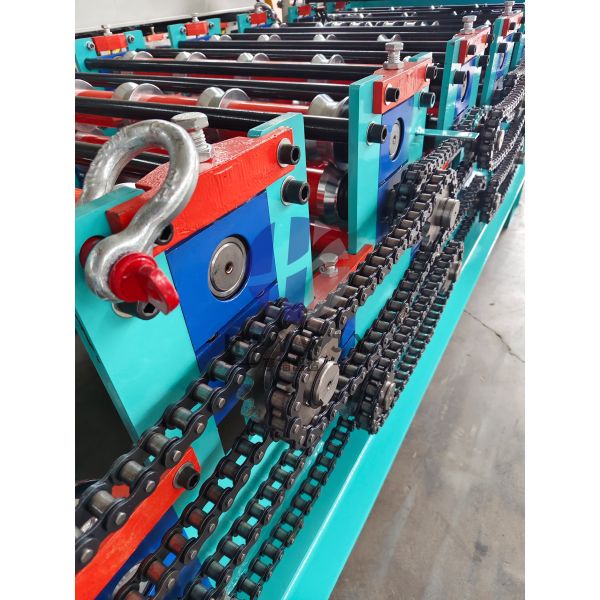 Hydraulic Shearing Double Layer Roll Forming Machine With PLC Control System